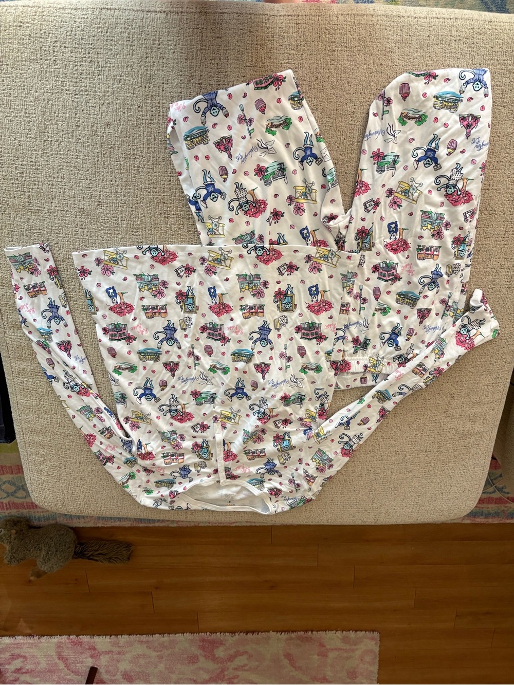 Roberta Roller Rabbit Georgetown DC pajamas RARE SOLD OUT - Picture 3 of 3